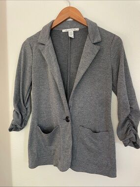 American Rag Heather Gray Knit Blazer